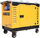 Kompak Dreiphasige Leise Generatoren Erdöl mit Elektrischer Anlasser Räder und Maximaler Leistung 18.8kVA