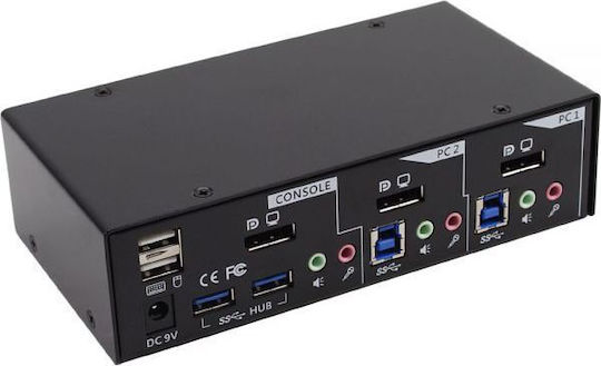 InLine 63622I KVM & Data Switch with DisplayPort / USB 3.0