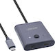 InLine KVM & Data Switch with USB-C