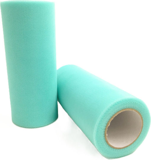 Decorative Tulle Flippy 15 Cm Width 22 Cm Length Polyester Blue