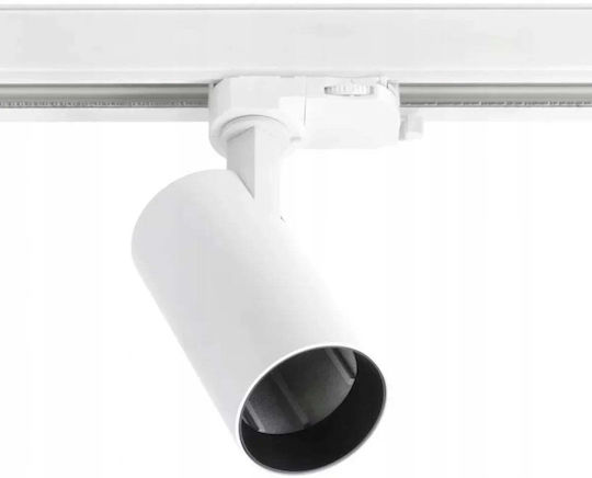 Gtv Spot with GU10 Lamp Adapter in White Colour
