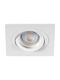 Kanlux Recessed Spot with GU10 Bulb Base Brown