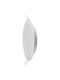 V-TAC Samsung Chip Spot Rotund De Tavan Cu LED Încorporat Și Lumină Alb Cald Alb 12x12cm
