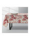 Lino Home Checkered Tablecloth Rosi Ecru 80x80cm