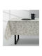 Lino Home Măsuță În Carouri Rana Ecru-Gri 80x80cm