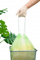 Alufix Trash Bags Capacity 60lt with Drawstring 70x64cm 20pcs Green
