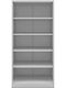 Bookcase Rufus Grey 90x60x185cm