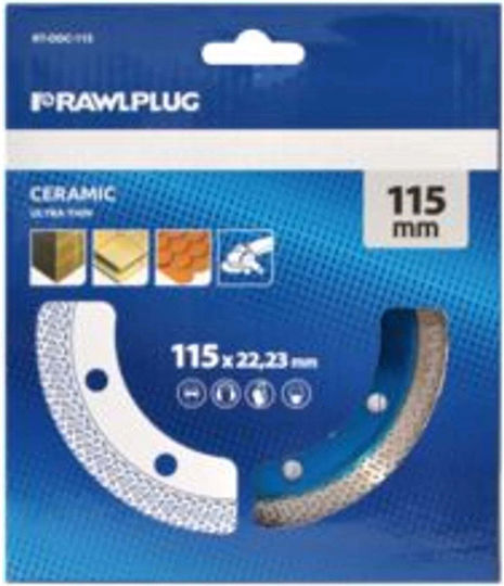 Rawlplug Disc De Tăiere Materiale De Construcție 115mm