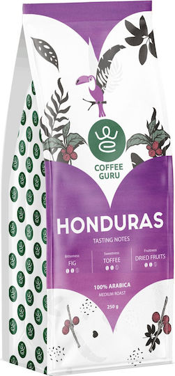 CoffeeGuru Espresso Arabica Honduras Kaffee in Körner 250g