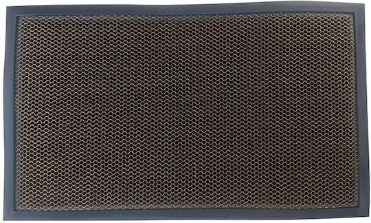 Domoletti Fußmatte aus Gummi Orange 40x60cm Orange