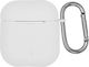Θήκη Σιλικόνης Sonique Silicone Airpods 1/2 Λευκό