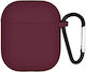 Sonique Silikonhülle Pro Airpods 1/2 Burgundisch