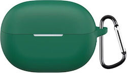 Huawei Freebuds 5 Pro Silicone Case With Carabiner Dark Green