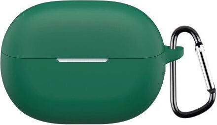 Θήκη Huawei Freebuds 5 Pro Silicone Skin Carabiner Dark Green