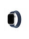 Fixed Силиконова Каишка Еластична Каишка От Силикон Apple Watch 38 40 41 мм Размер L Син