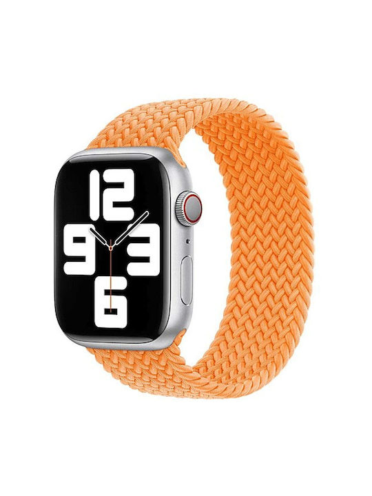Apple Band Apple Watch Braided Strap Solo Mqyn3zm/a 44 45 46 49mm Bright Orange Size 5 Original Seal Apple Band Apple Watch Braided Strap Solo Mqyn3zm/a 44 45 46 49mm Bright Orange Size 5 Original Seal