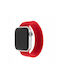 Fixed Найлонова еластична каишка Apple Watch 38 40 41 мм Размер XL Червена