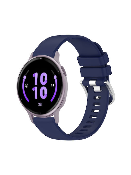 Garmin Vivoactive 5 Silikon Tragbare Bänder 20mm Dunkelblau