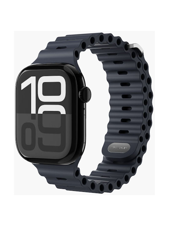 Vonmählen Wave Band 2 Apple Watch 42 44 45 49mm Einheitsgröße Marineblau