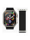 Каишка Vonmählen Classic Nylon Loop Apple Watch 42 44 45 49 мм One Size Черна Aws00136