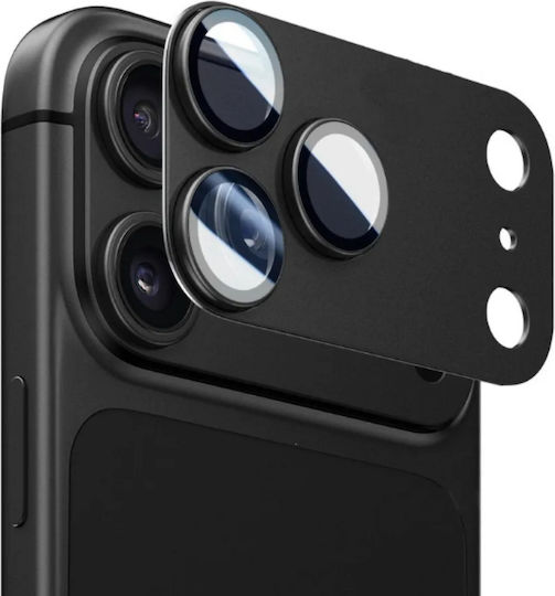 Vivid Metallischer Kameraobjektivschutz Apple iPhone 18 Pro Schwarz