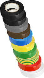 Orno Insulation Tape PVC 10 Pieces Black
