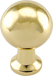 Gtv Nord Möbelgriff aus Zamak in Bronze Farbe Φ23mm GZ-NORD-1-03