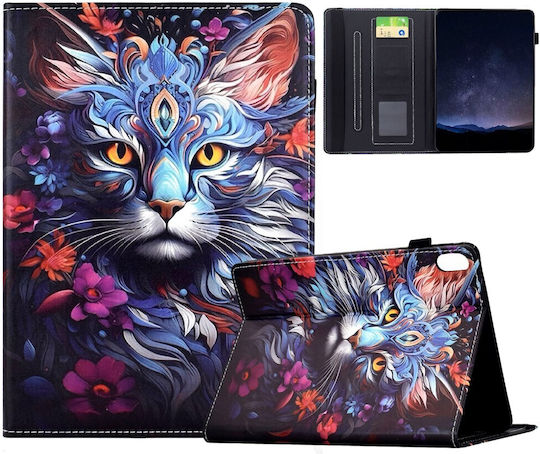 Buchhülle Bunte Katze Xiaomi Redmi Pad 2 11