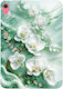 Silikon Hülle Jade Flower Apple iPad 10,9" (2022) / iPad 11" (2025)