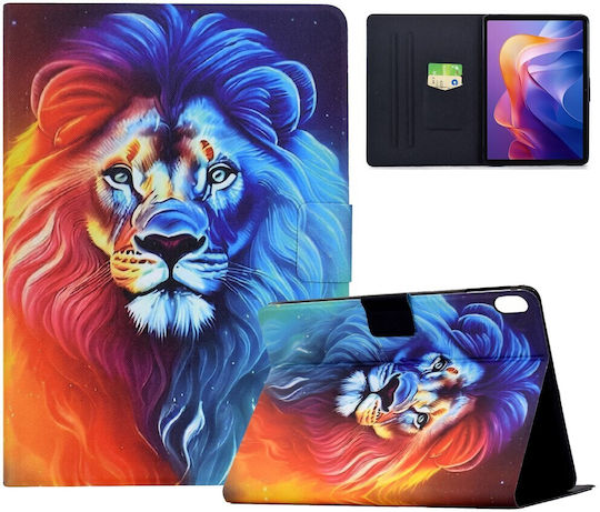 Xiaomi Redmi Pad 2 11 Wallet Hülle Bunte Löwe