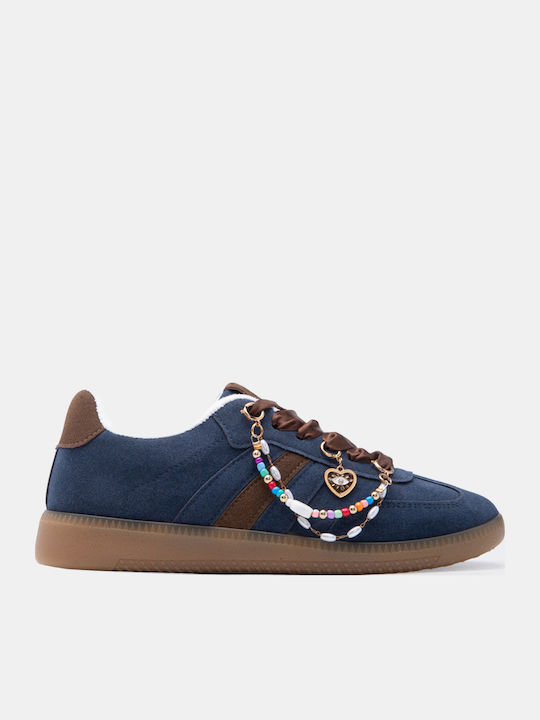 Luigi Damentaschen Sneakers Dunkelblau