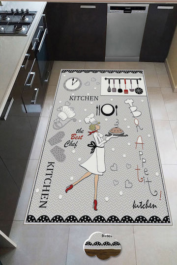 Conceptum Hypnose Rechteckige Küchenmatte 50x80cm 945HFT2348 Mehrfarbig
