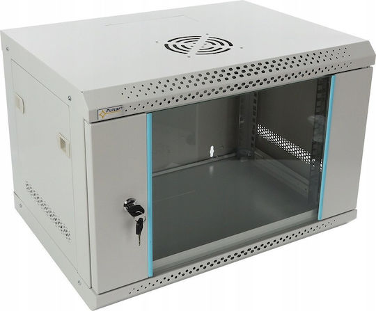 Pulsar Wandmontierter Rack-Schränke 6U 54x40cm Graue RWA654-G