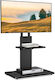 Techly ICA-TR241 TV-Halterung Boden bis 70 Zoll und 45kg Schwarz