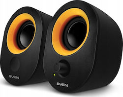 Sven 316 Computer Speakers 2.0 with Power 4W Black Sven 316 Computer Speakers 2.0 with Power 4W Black