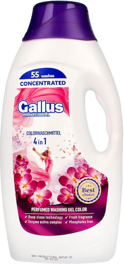 Dalli Foods Професионален Течен Перилен Препарат за Цветни Дрехи 1.98lt (55 Дози)