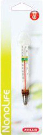 Zolux Nanolife Aquarium Thermometer Floating Suction Cup Accurate Temperature Measurement