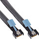 Eaton DeLock Festplattenkabel SAS - SAS 100cm Schwarzes