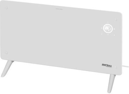 Kraft & Dele Convector De Pardoseală 2400W Cu Termostat Electronic Și WiFi Negru