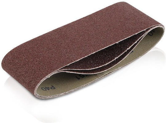Forte Schleifband K40 75x457mm Satz 3Stücke