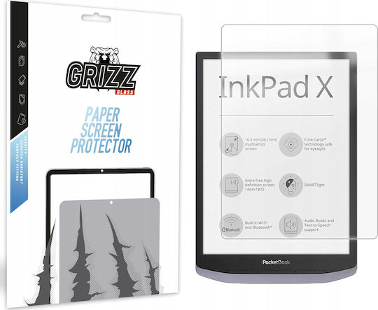 Grizzglass Paperscreen Матов Защитно Фолио Pocketbook Inkpad X