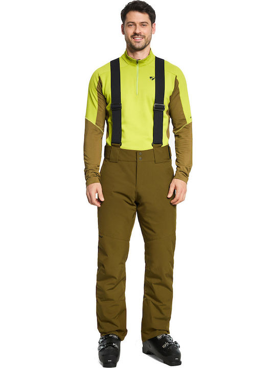 Ziener 131006_99 Pantaloni De Schi Și Snowboard Maro Pentru Bărbați