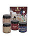Weihnachtsgeschenkset Sojakerzen Set Burgundisch Weihnachten 4x100ml