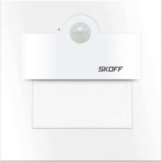 Skoff Стенен Външен Осветител LED 1W 7.3x7.3см
