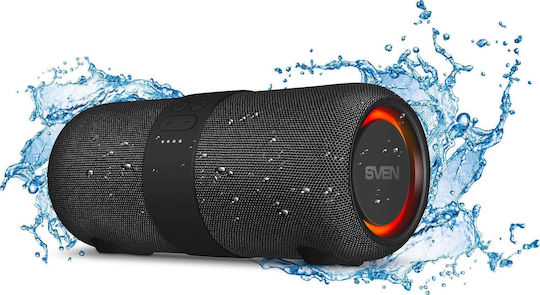 Sven Bluetooth Lautsprecher 6W mit Tischuhr Schwarz PS-340