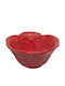 Keramik Kohl Salatschüssel Keramik Rote 13x27cm