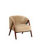Berwyn 3503 Scaun De Relaxare Rotativ Maro Deschis 66x69x67cm