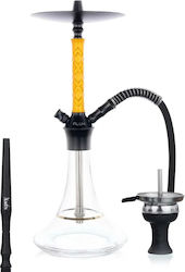 Aladin Wasserpfeife Alux Einzeln Gold 48cm