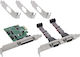 InLine PCIe Erweiterungskarte