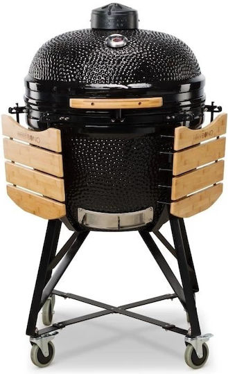 Kamado Joe Grătar ceramic pe cărbune Kamado cu capac 64x64cm